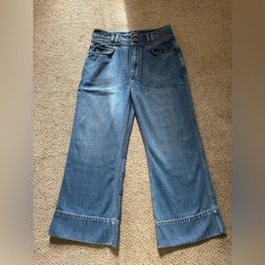 Current Elliott size 31 cropped jeans